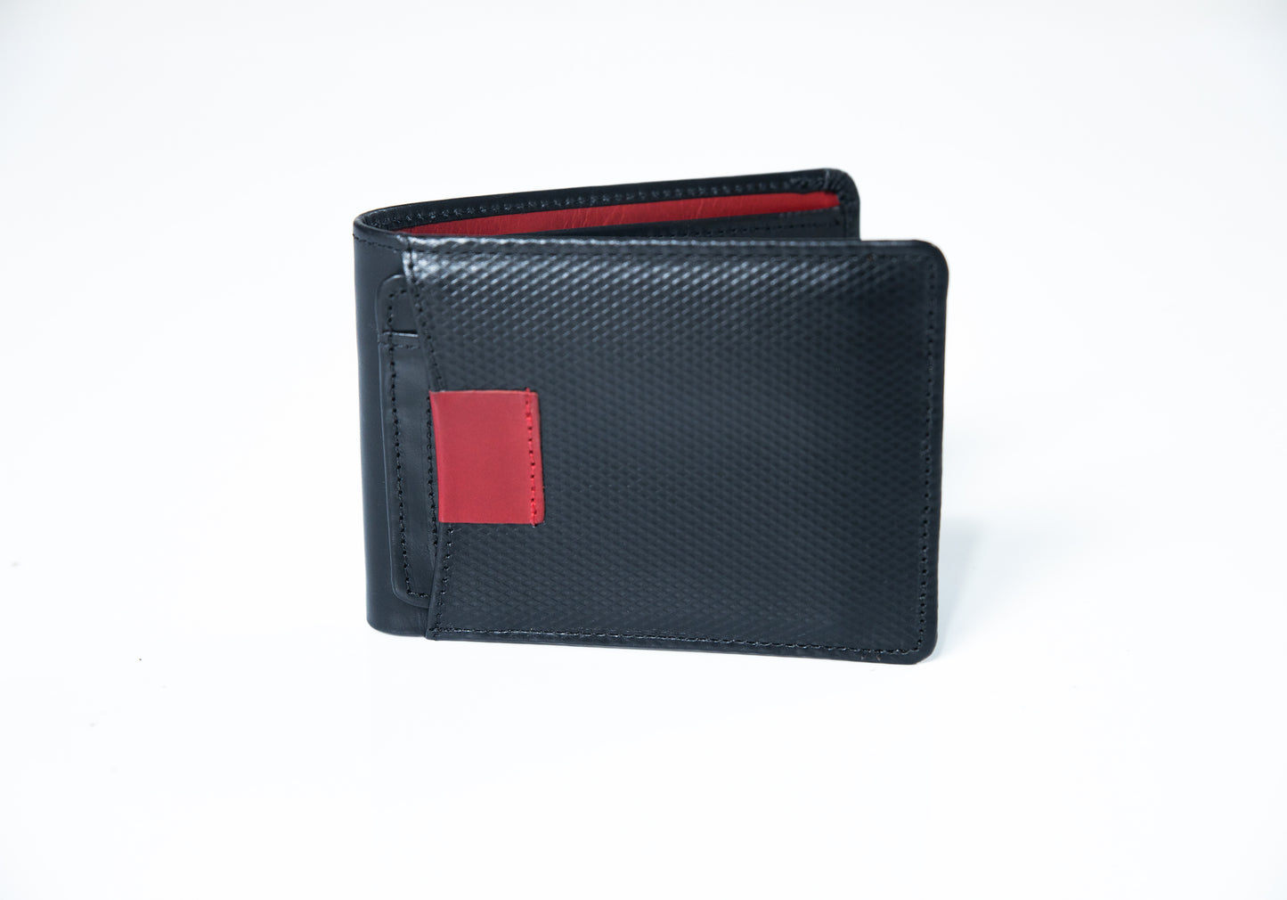 Billetera de cuero con Porta Documentos / Hombre