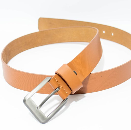 Correa clásica en cuero / Hombre