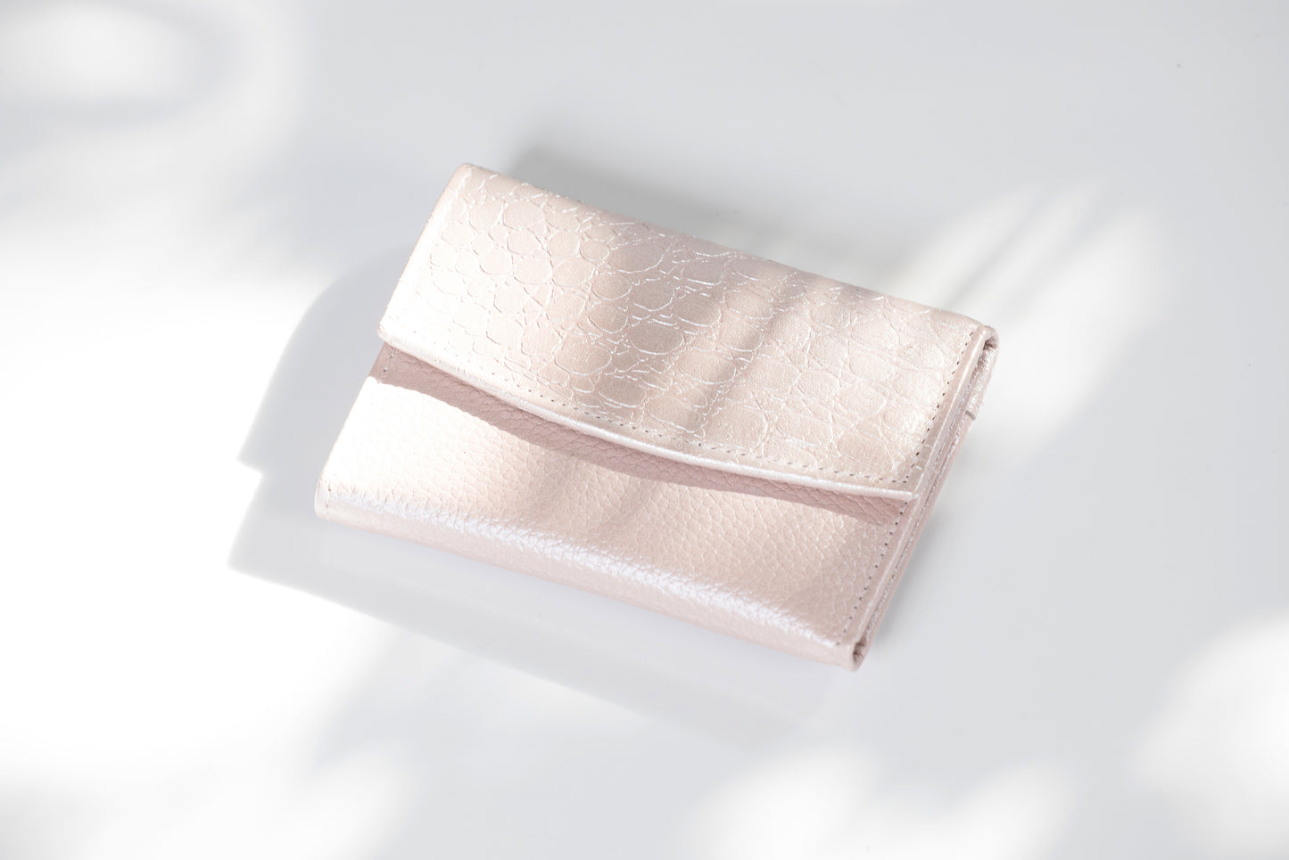 Billetera de cuero pequeña/ Mujer