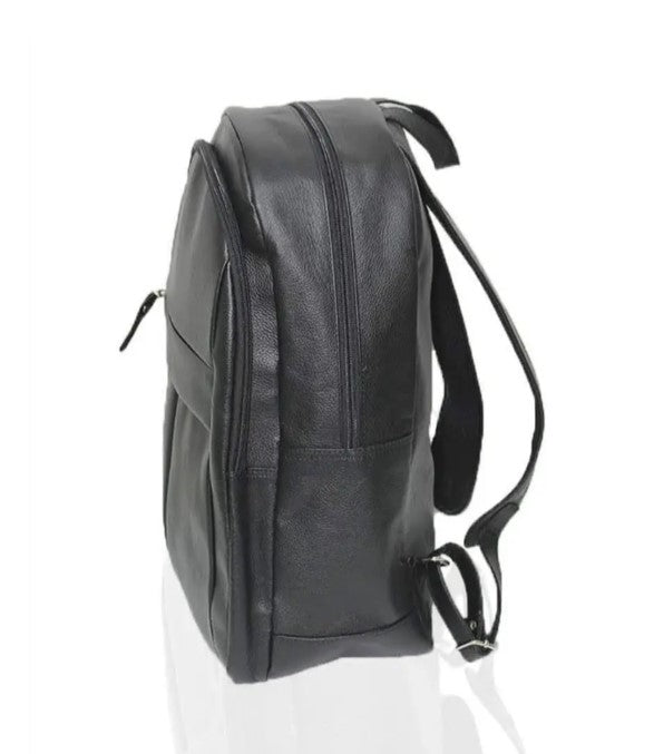 Morral en cuero fino Unisex