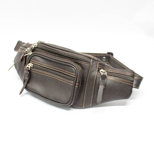 Riñonera Unisex en cuero grueso