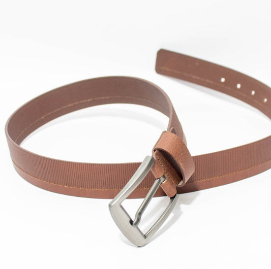 Correa clásica en cuero / Hombre