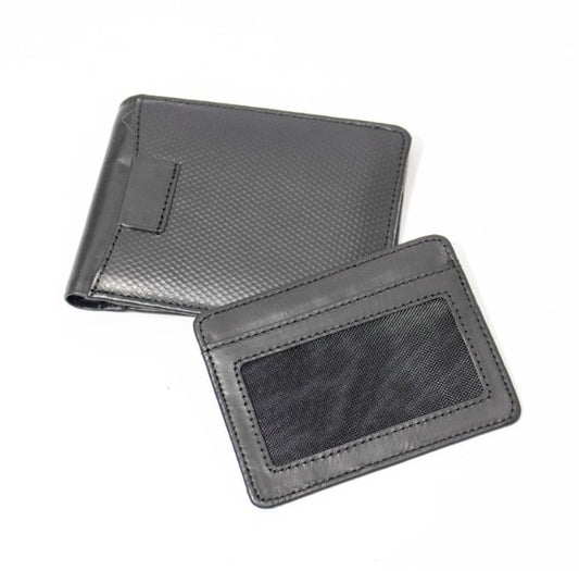 Billetera de cuero con Porta Documentos / Hombre